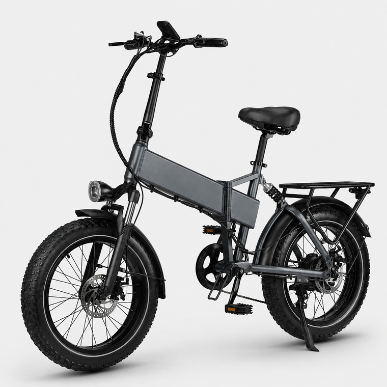 Apex Fox Polaris Folding Fat Tire E-Bike