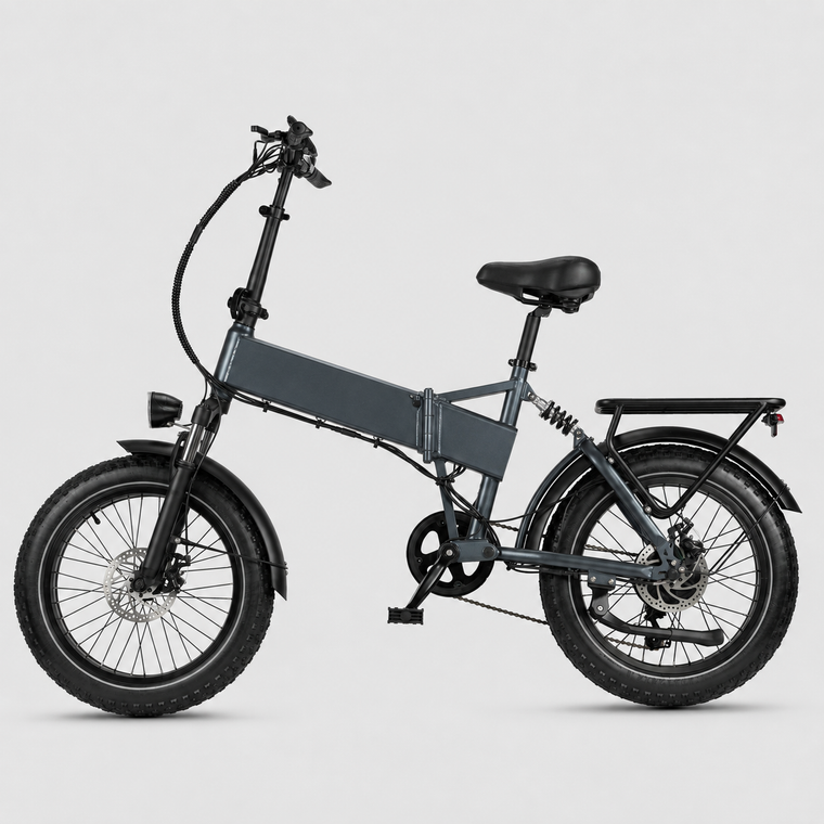 Apex Fox Polaris Folding Fat Tire E-Bike