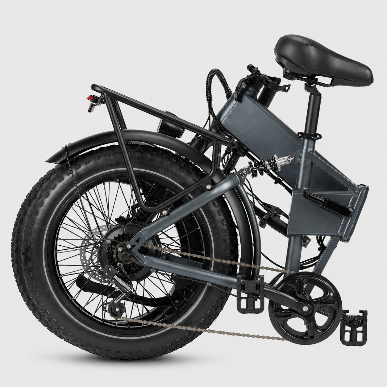 Apex Fox Polaris Folding Fat Tire E-Bike